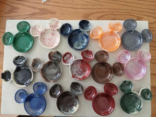 Handmade epoxy resin mickey - handmade,
