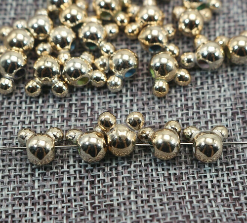 150pcs metallic golden color - metallic,