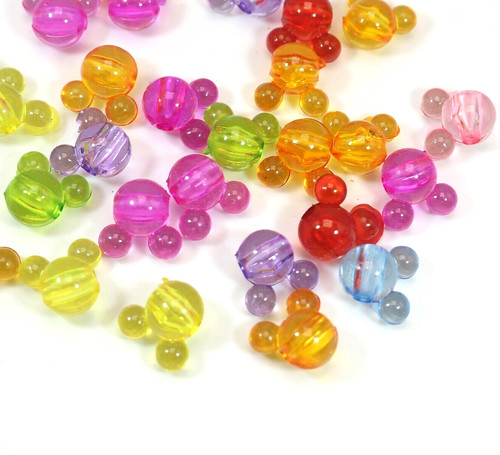 120 mixed colour transparent - colour,