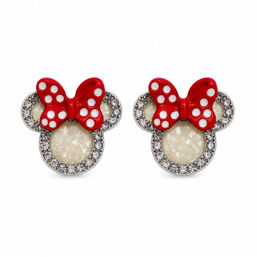 Mouse stud earrings - mouse,
